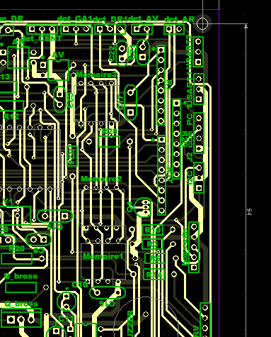 PCB sur dip trace